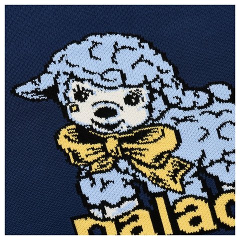 Palace LAMB KNIT NAVY - Style 3