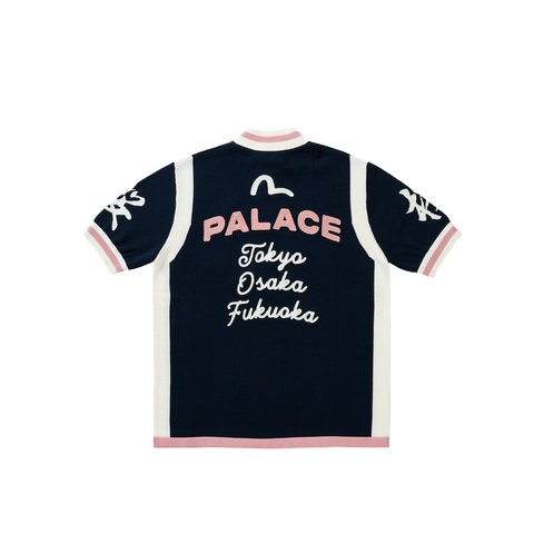 Palace PALACE EVISU CYCLE KNIT NAVY - Style 3