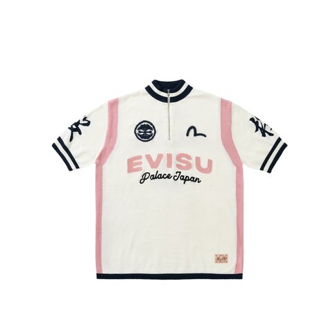 Palace PALACE EVISU CYCLE KNIT OFF WHITE - Style 3
