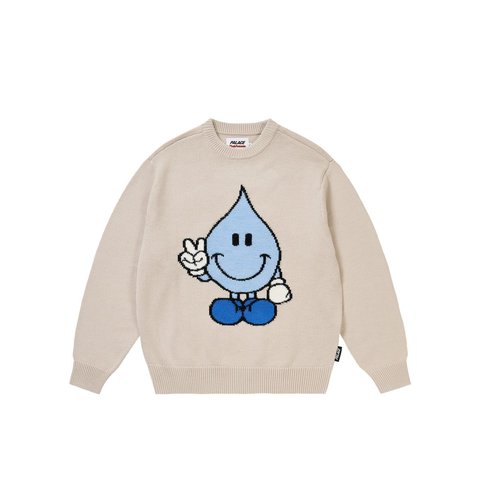 Palace PALACE WORLD INDUSTRIES KNIT OFF WHITE - Style 3
