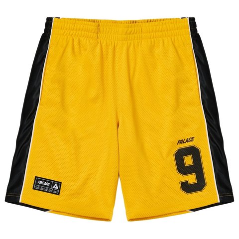 Palace NEIN MESH SHORT YELLOW - Style 3