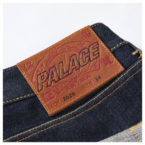 Palace PALACE EVISU LONG DENIM SHORT INDIGO - Style 4