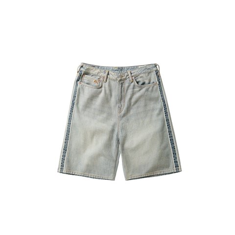 Palace PALACE EVISU LONG DENIM SHORT REVERSE INDIGO - Style 4
