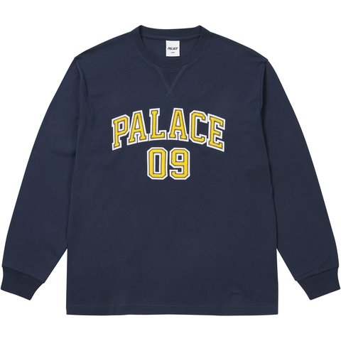 09 PALACE LONGSLEEVE NAVY