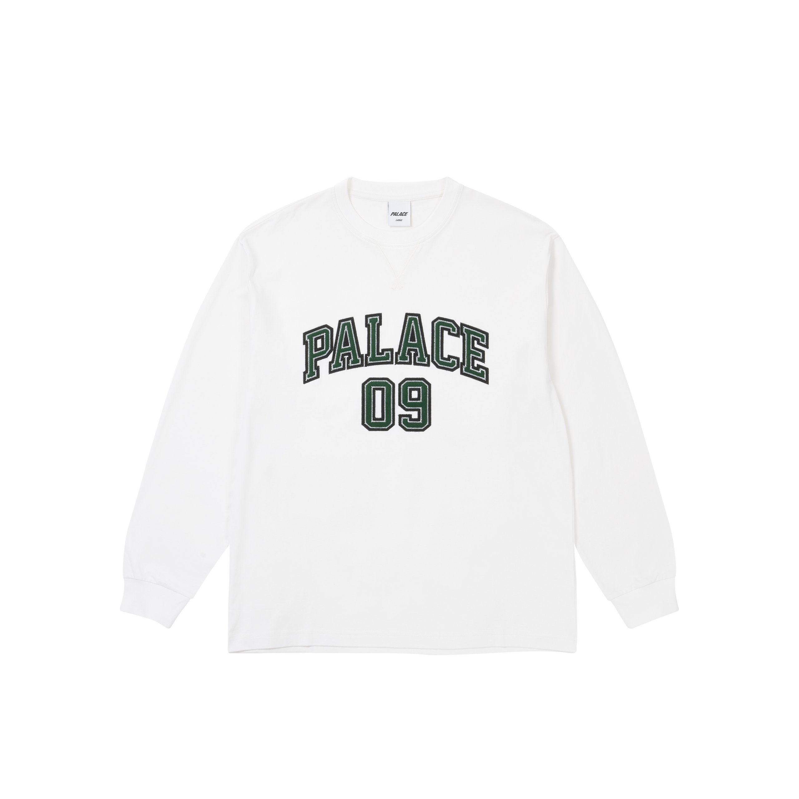 PALACE MULTI P LONGSLEEVE ホワイト XLサイズ 09 PALACE LONGSLEEVE WHITE - Spring 2026 - Palace