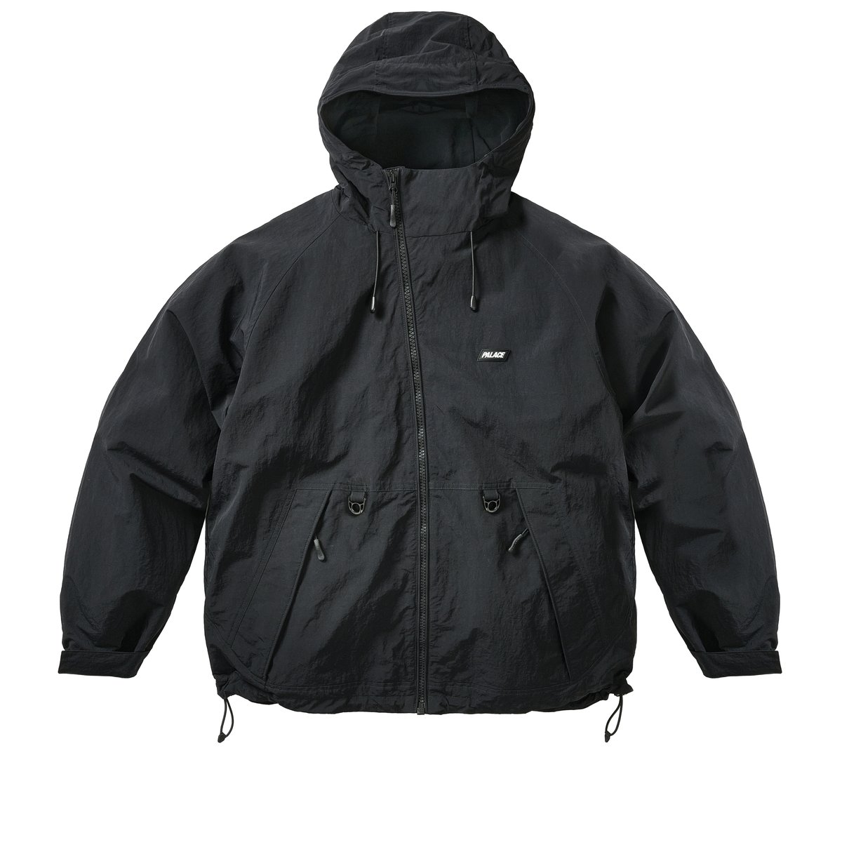 ASYM SHELL JACKET BLACK - Spring 2026 - Palace