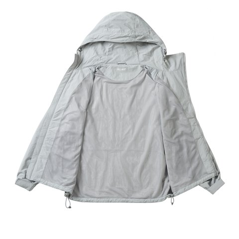 Palace ASYM SHELL JACKET CONCRETE GREY - Colorway
