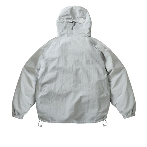 Palace ASYM SHELL JACKET CONCRETE GREY - Colorway