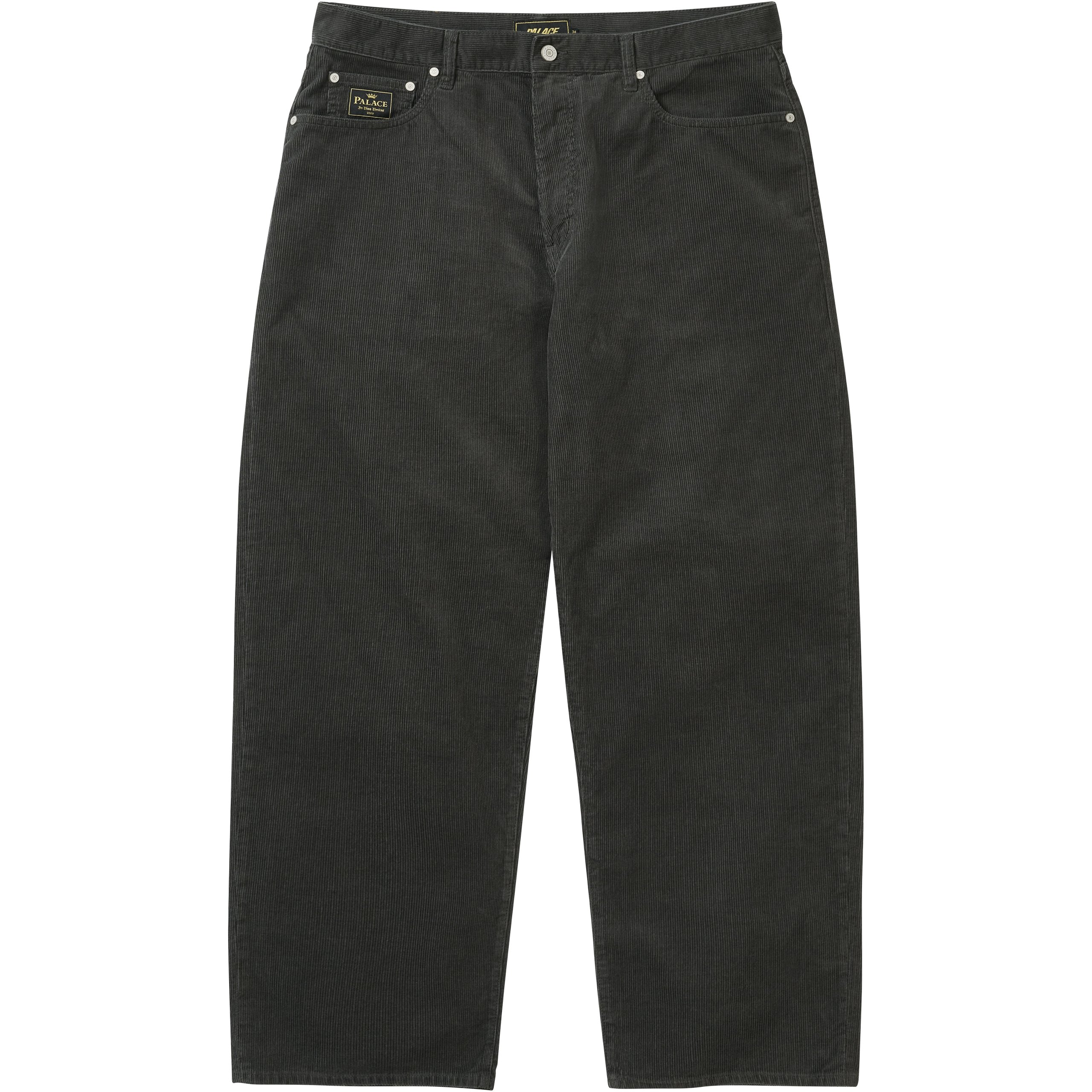 BAGGY CORD P90 JEAN BLACK