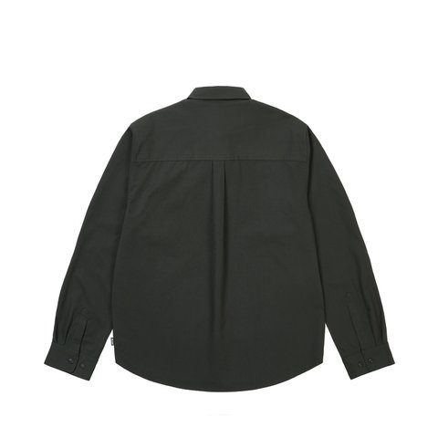 Palace COTTON TWILL OVERSHIRT WASHED BLACK - Colorway