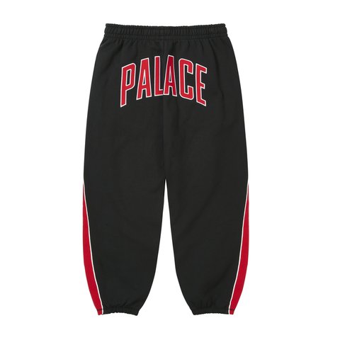Palace COURTSIDE JOGGER BLACK / TRUEST RED - Colorway