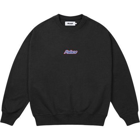 Palace CURRENT CREW BLACK - $138.00