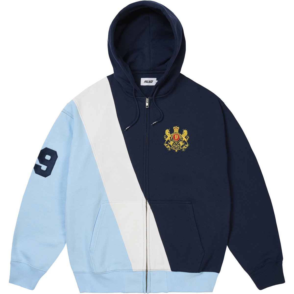 Palace ESTABLISHED ZIP HOOD NAVY (Spring 2026) - $178.00