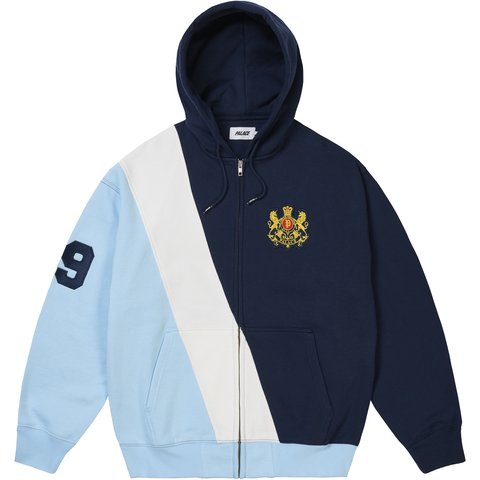 Palace ESTABLISHED ZIP HOOD NAVY