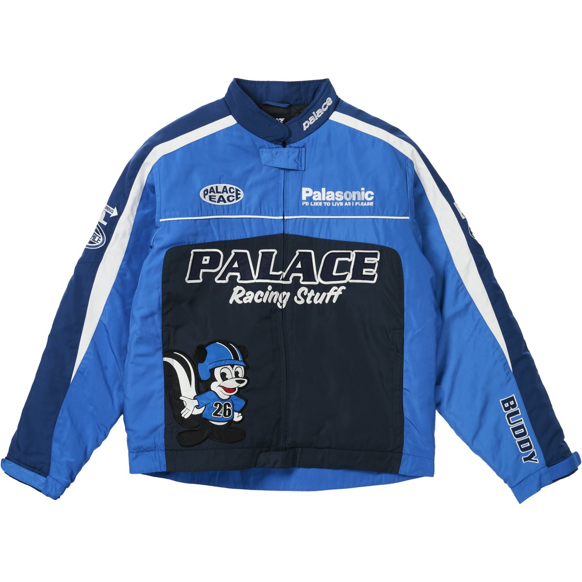 Palace EVEN FASTER JACKET BLUE (Spring 2026)