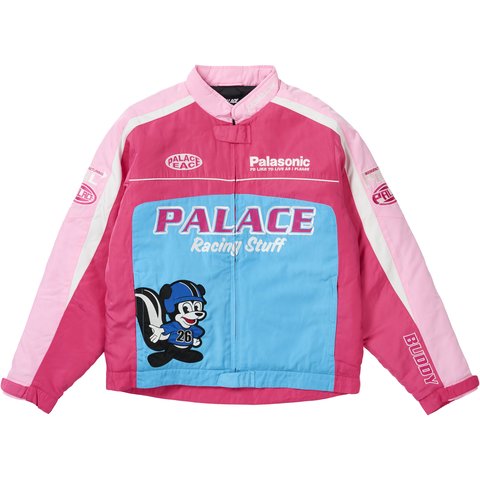 Palace EVEN FASTER JACKET PINK