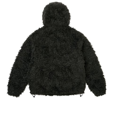 Palace FURRY FLEECE JACKET BLACK - Colorway