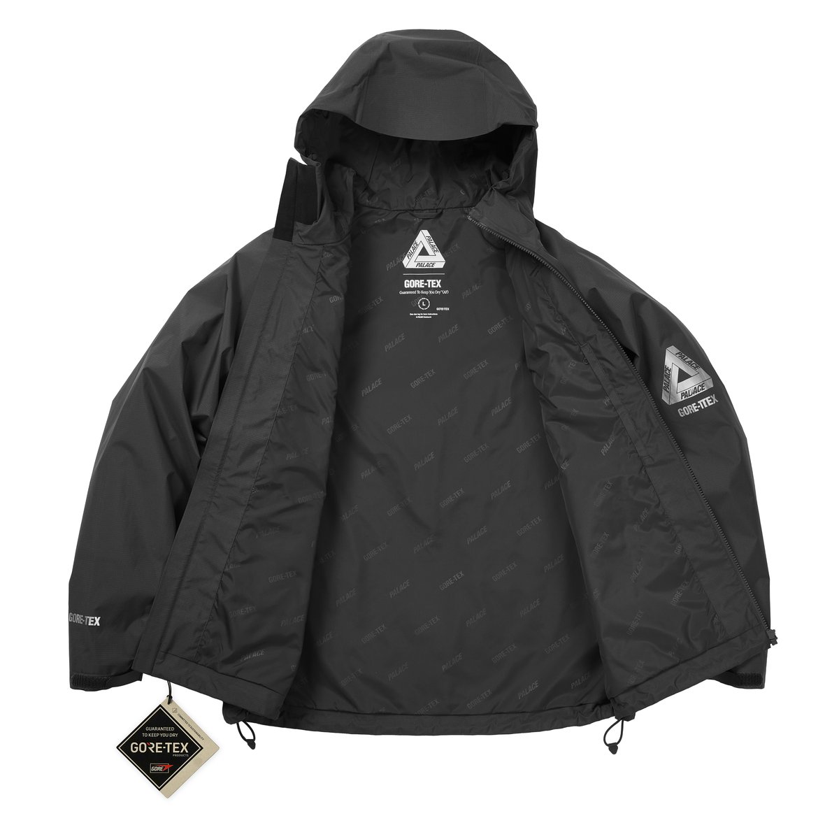 GORE-TEX 2L P-TEK JACKET BLACK - Spring 2026 - Palace