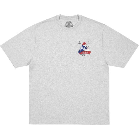 Palace KING TRI T-SHIRT GREY MARL