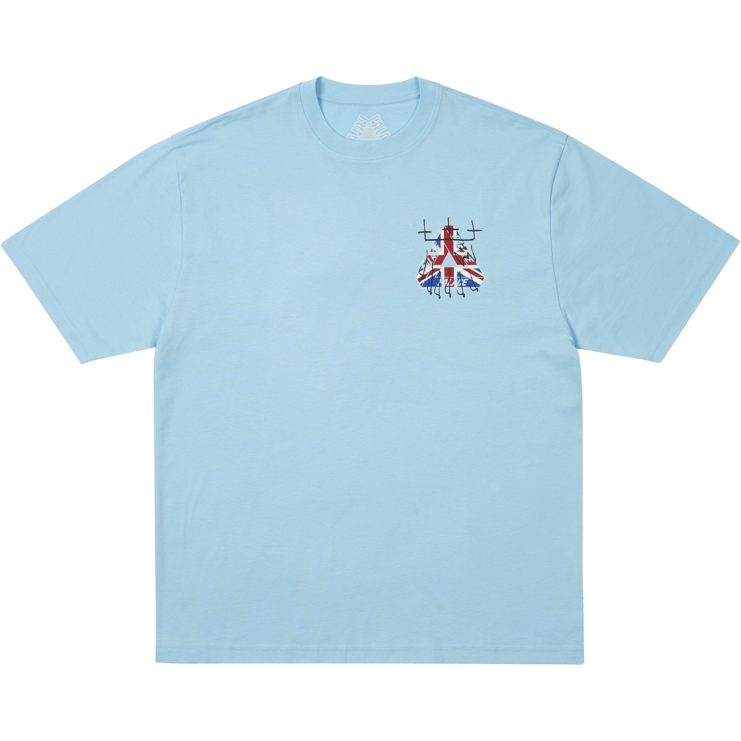 KING TRI T-SHIRT SKYLINE BLUE