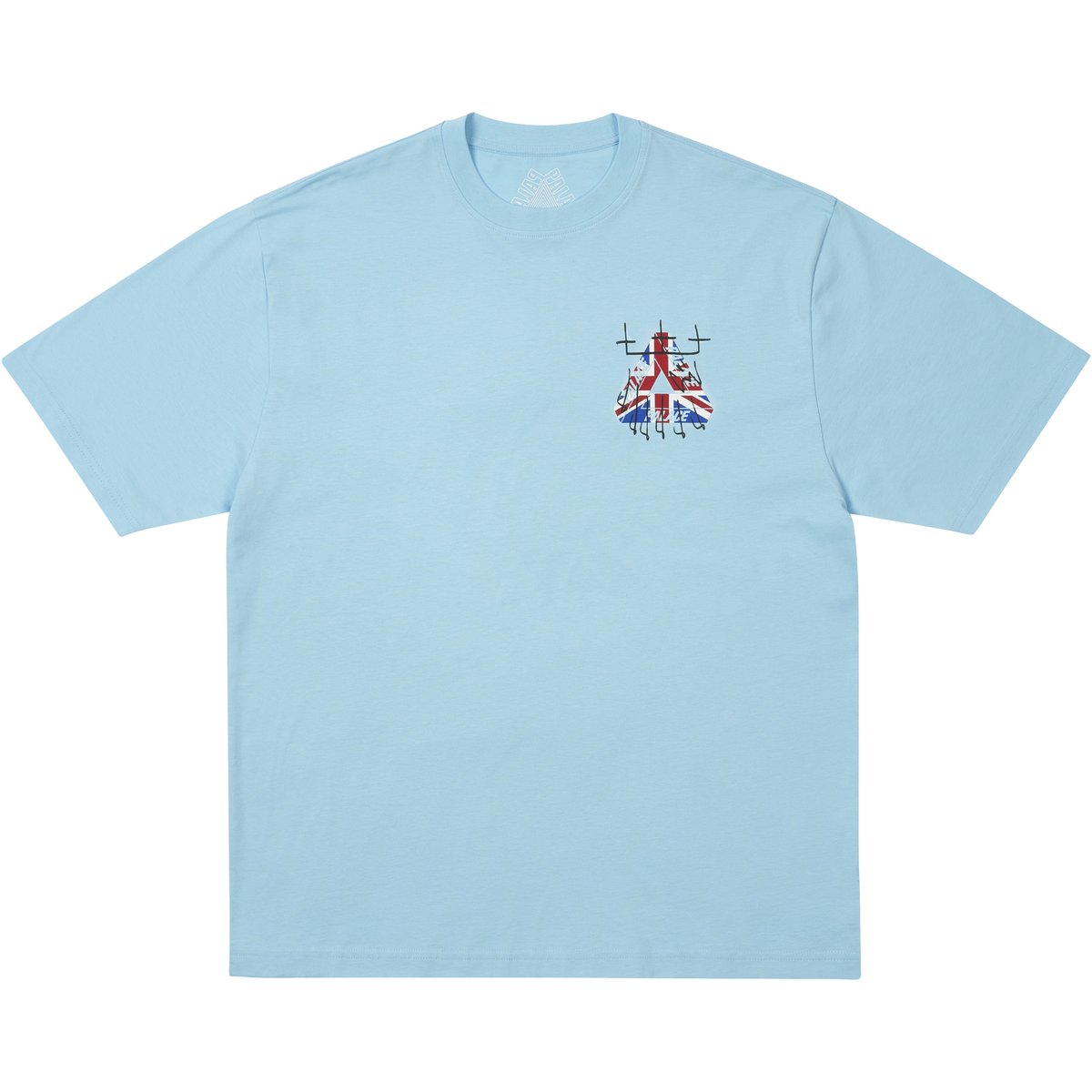 Palace KING TRI T-SHIRT SKYLINE BLUE (Spring 2026) - $48.00