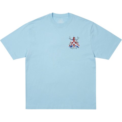 Palace KING TRI T-SHIRT SKYLINE BLUE
