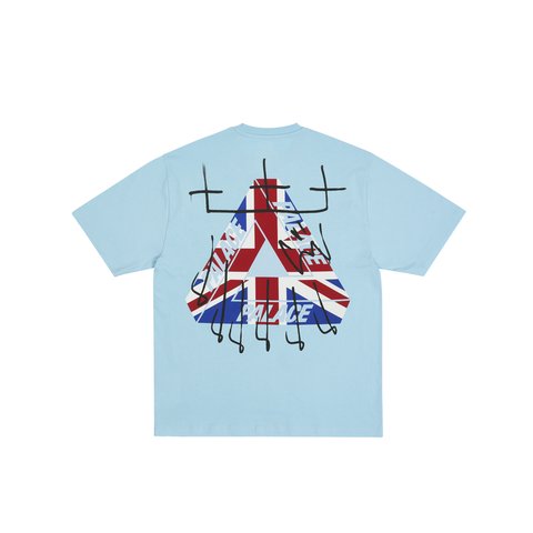 Palace KING TRI T-SHIRT SKYLINE BLUE - Colorway