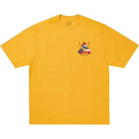 Palace KING TRI T-SHIRT SUNNY YELLOW