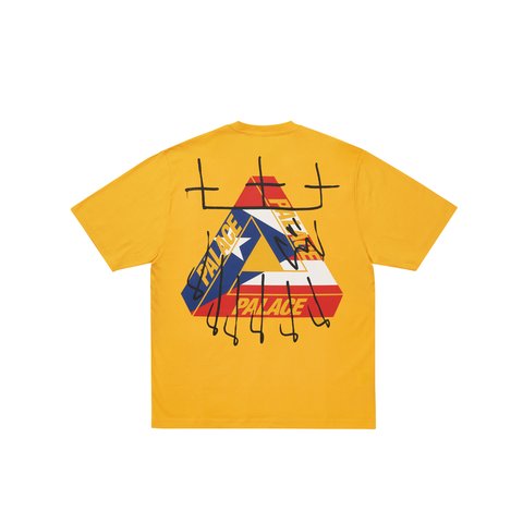 Palace KING TRI T-SHIRT SUNNY YELLOW - Colorway