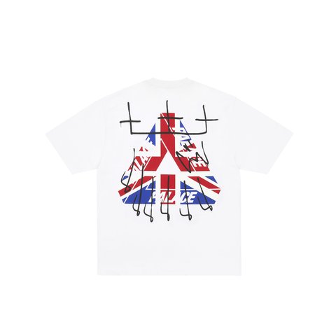 Palace KING TRI T-SHIRT WHITE - Colorway