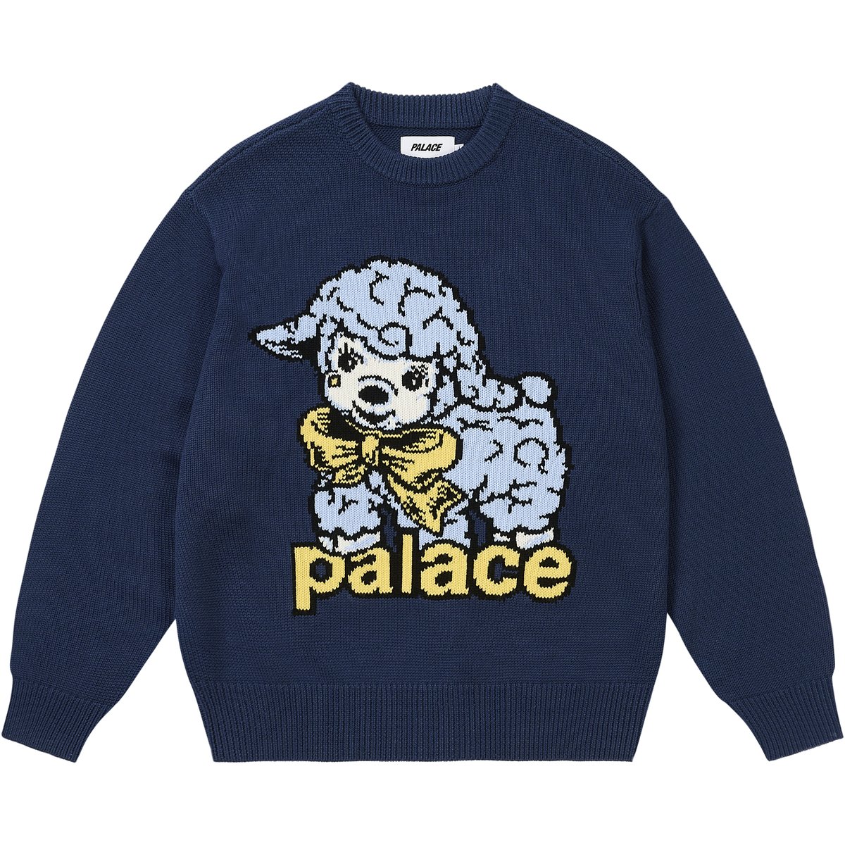 Palace LAMB KNIT NAVY (Spring 2026)