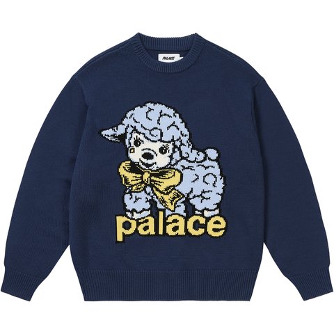 Palace LAMB KNIT NAVY