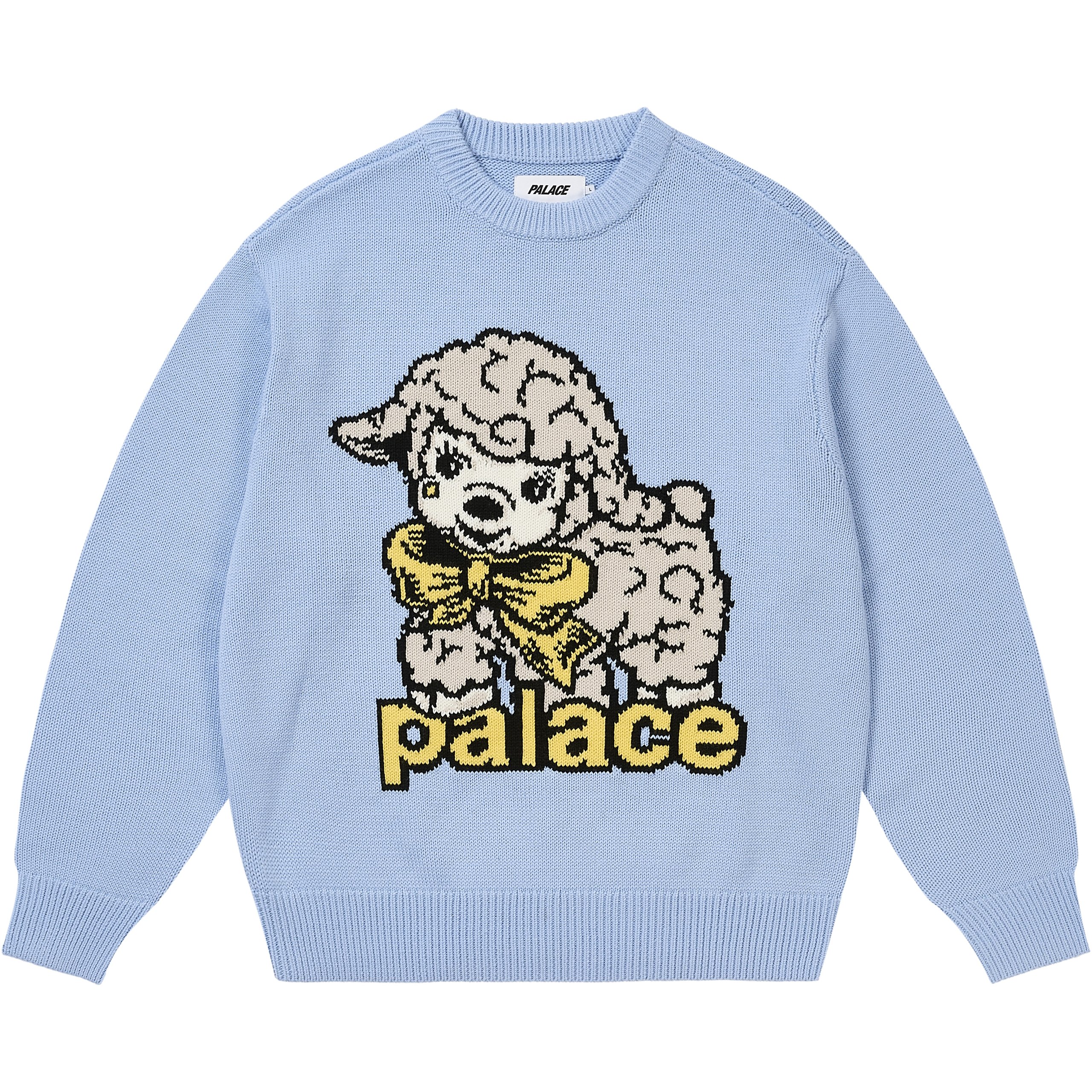 LAMB KNIT SKYLINE BLUE