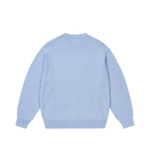 Palace LAMB KNIT SKYLINE BLUE - Colorway