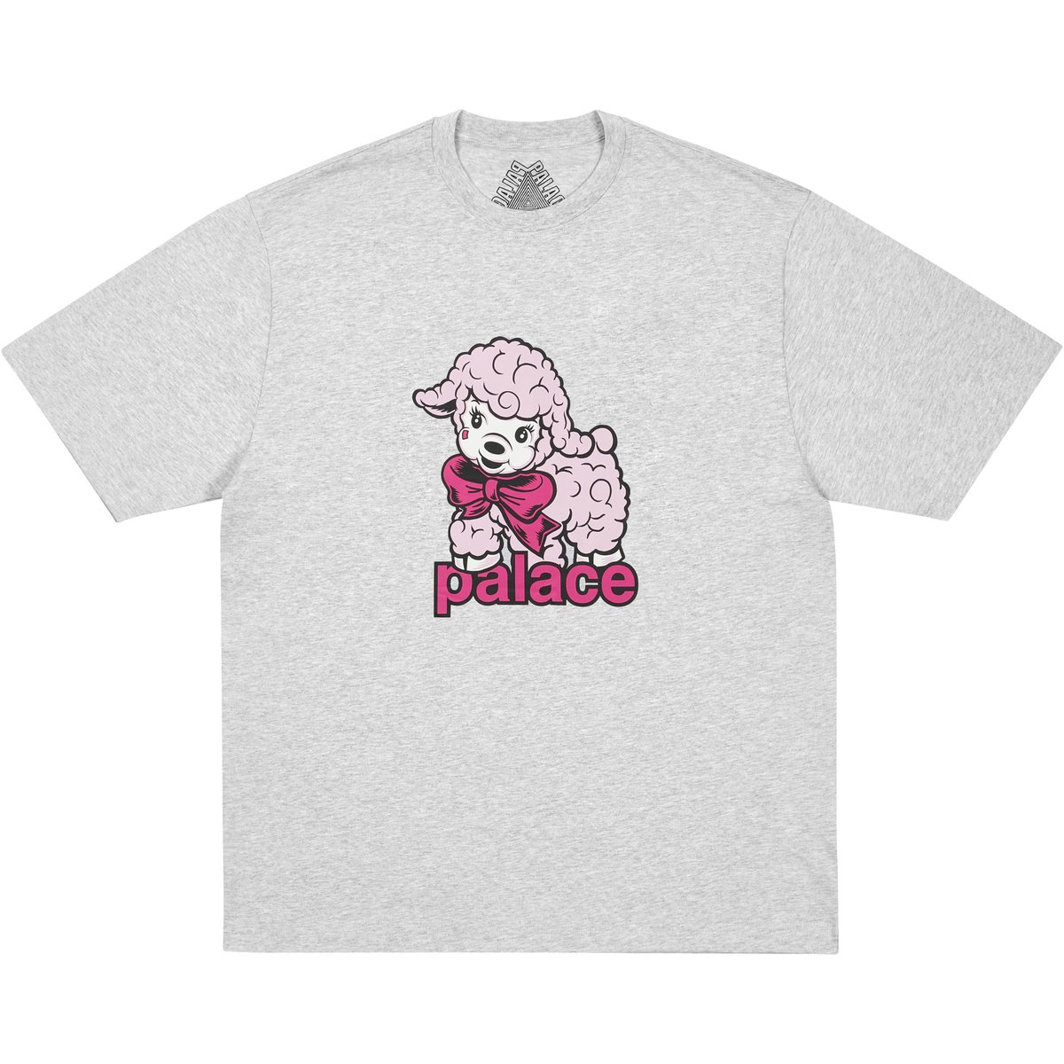 Palace LAMB T-SHIRT GREY MARL (Spring 2026) - $48.00