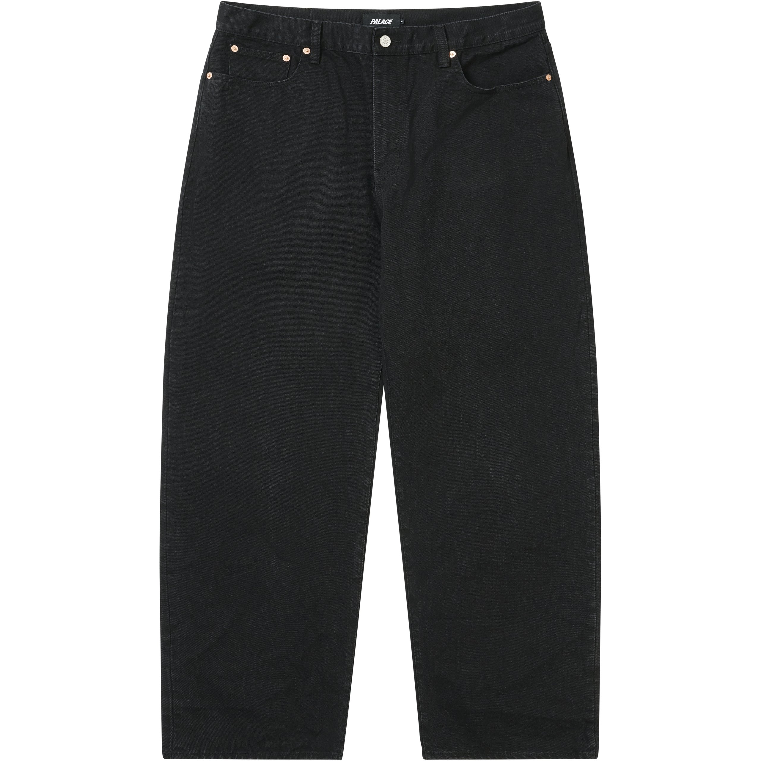 LE SCRIPT P90 BAGGY JEAN BLACK