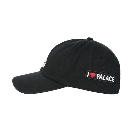 Palace LUCKY P3 6-PANEL BLACK - Colorway