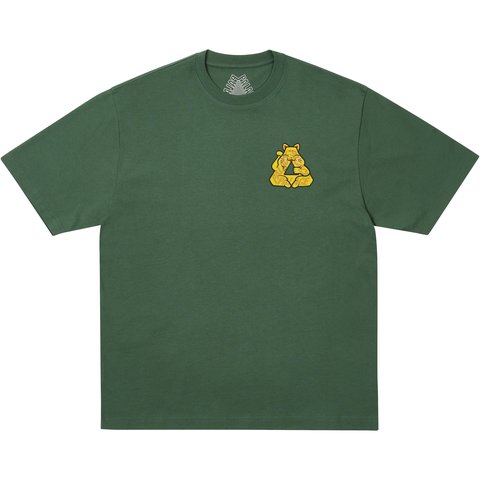 Palace LUCKY P3 T-SHIRT RACEY GREEN - $48.00