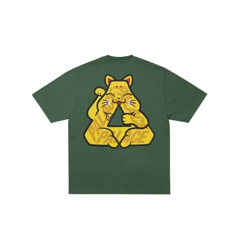 Palace LUCKY P3 T-SHIRT RACEY GREEN - Colorway
