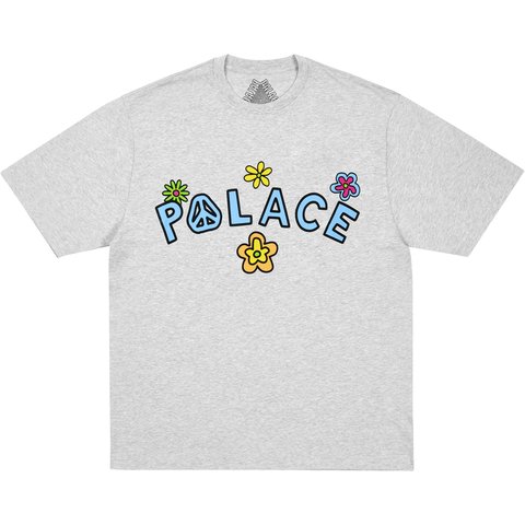 Palace ME MYSELF AND TRI T-SHIRT GREY MARL - $48.00