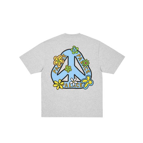 Palace ME MYSELF AND TRI T-SHIRT GREY MARL - Colorway