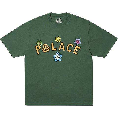 Palace ME MYSELF AND TRI T-SHIRT RACEY GREEN - $48.00
