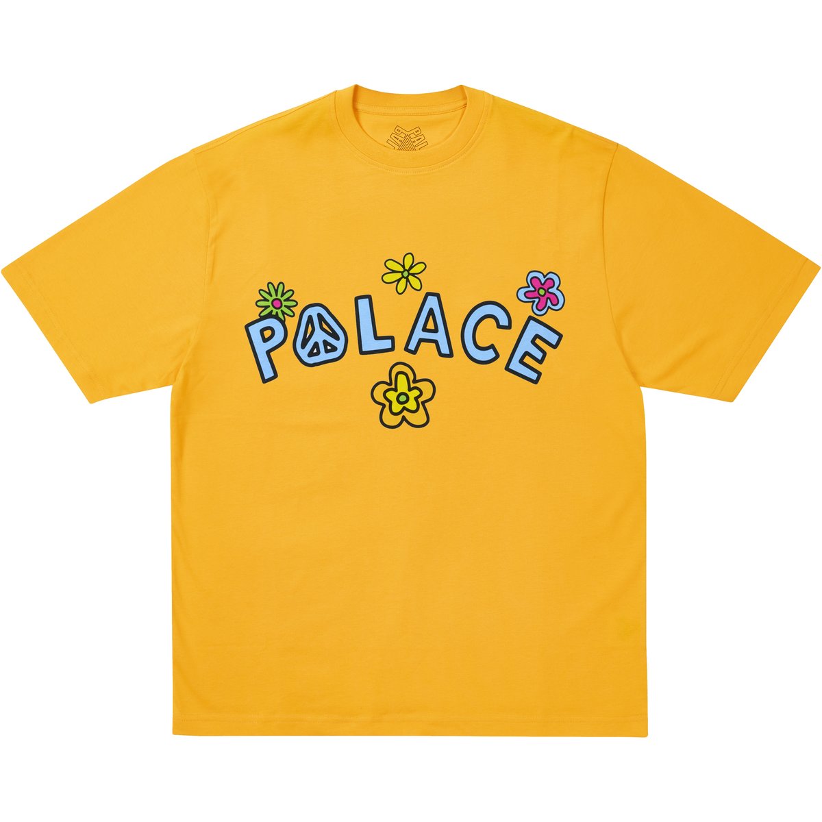 Palace ME MYSELF AND TRI T-SHIRT SUNNY YELLOW (Spring 2026) - $48.00