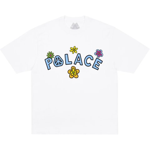 Palace ME MYSELF AND TRI T-SHIRT WHITE - $48.00