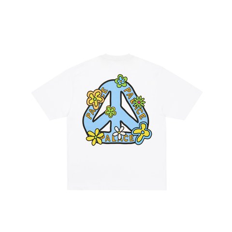 Palace ME MYSELF AND TRI T-SHIRT WHITE - Colorway