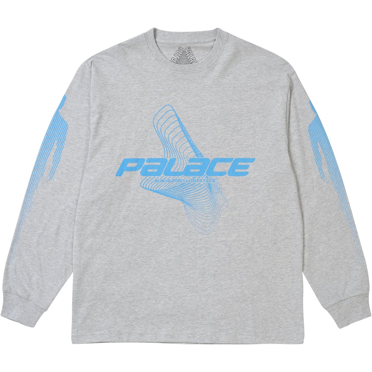 Palace METAMORPHOSIS LONGSLEEVE GREY MARL (Spring 2026) - $58.00