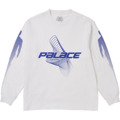 Palace METAMORPHOSIS LONGSLEEVE WHITE - $58.00
