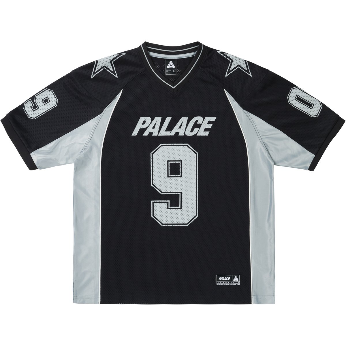 Palace NEIN MESH JERSEY BLACK (Spring 2026)