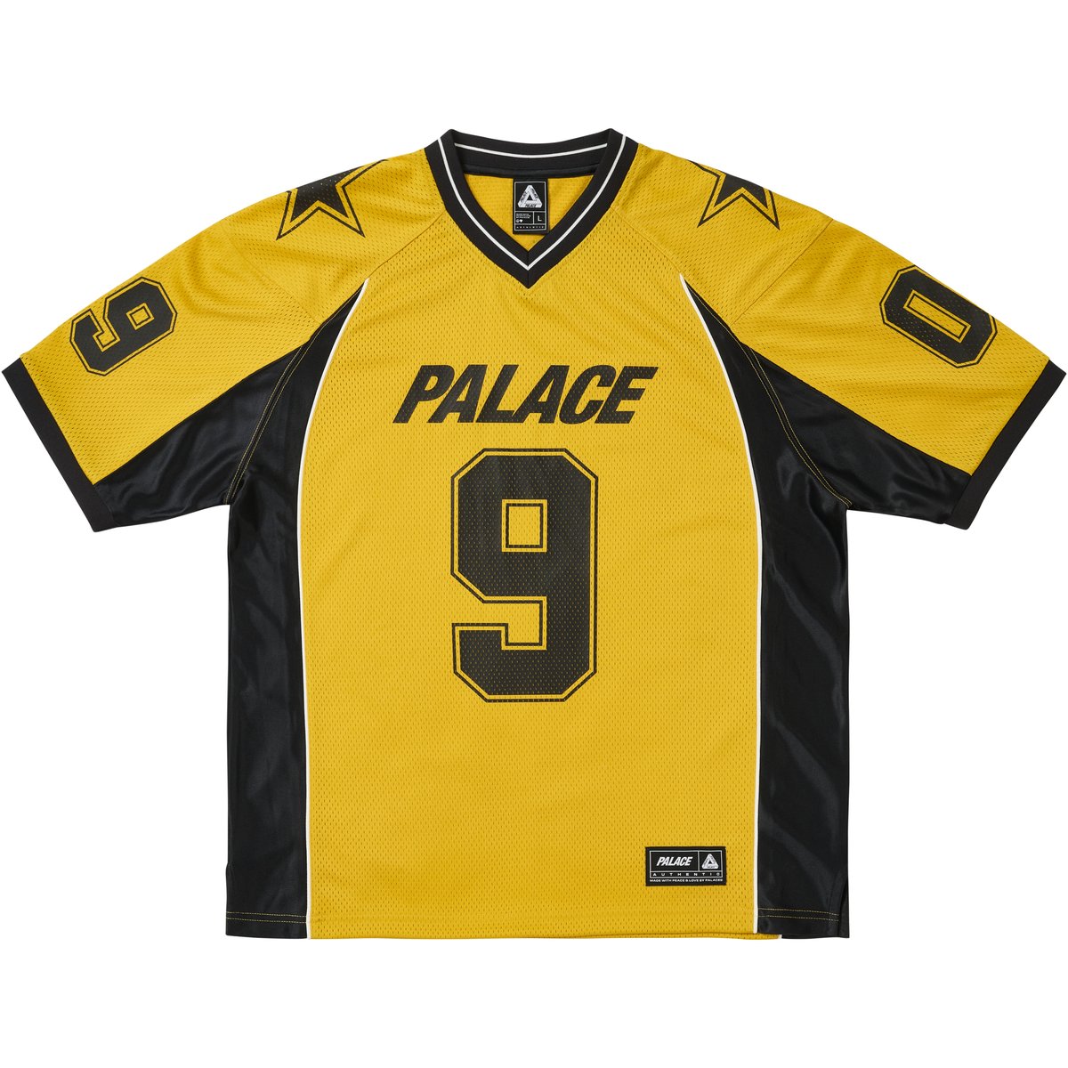 Palace NEIN MESH JERSEY YELLOW (Spring 2026)