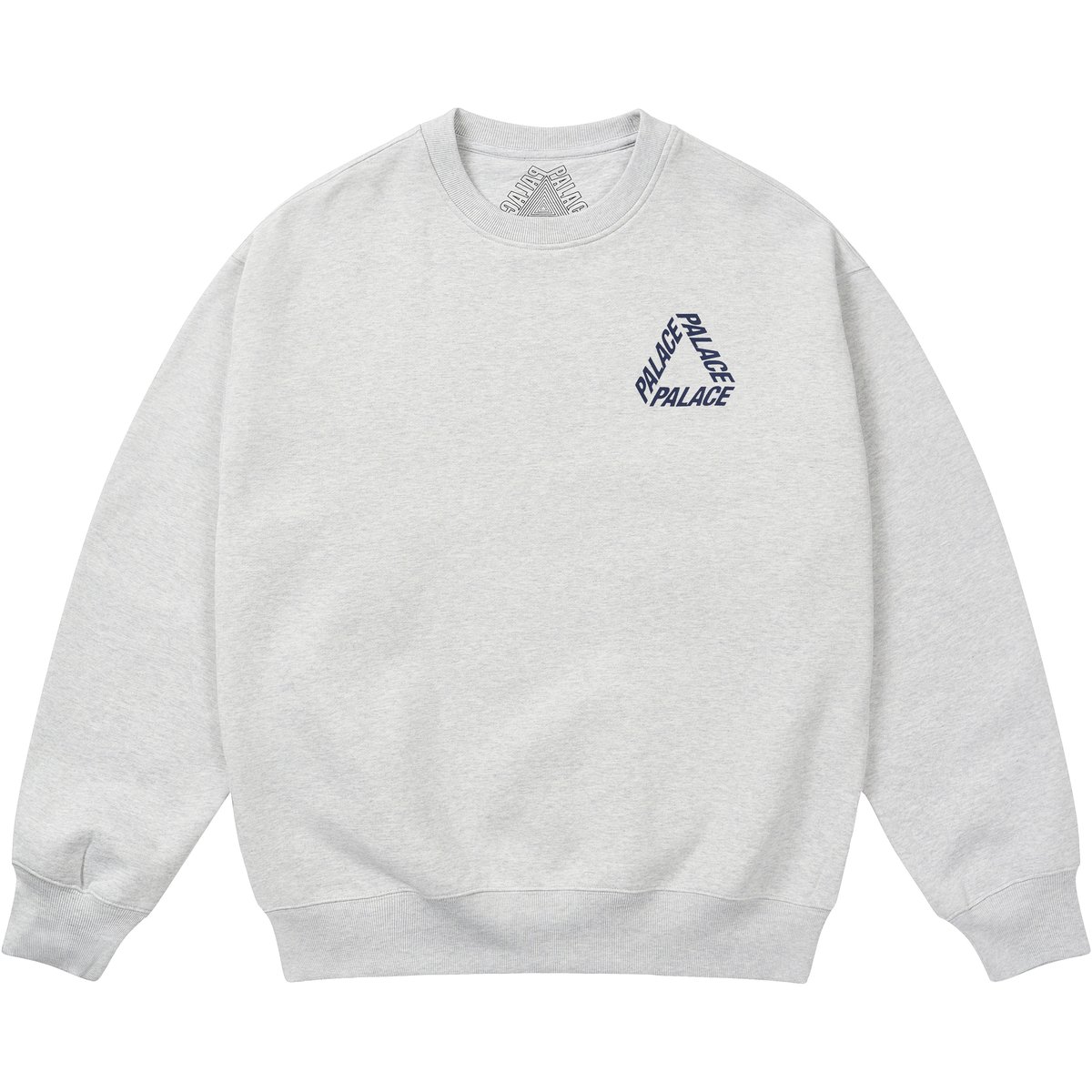 Palace OG P3 CREW GREY MARL (Spring 2026) - $148.00
